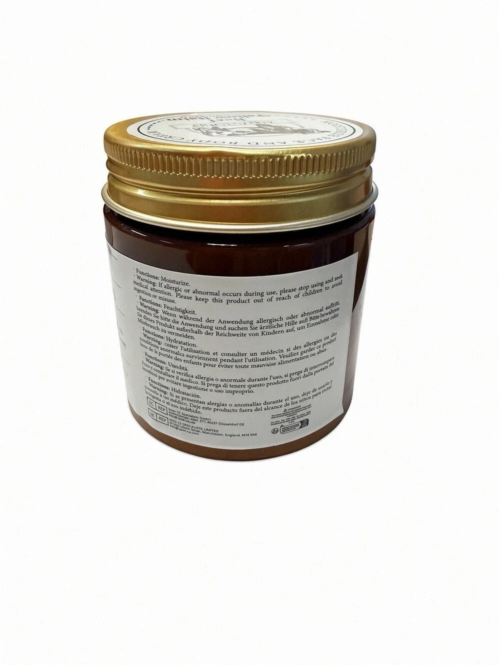 Beef Tallow Balm Face Body Moisturizer Honey Coconut Oil Skin Cream 4.23oz